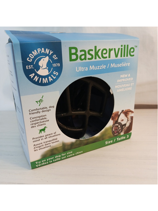 Baskerville Other - Baskerville Ultra Muzzle Black Size 3 Dog